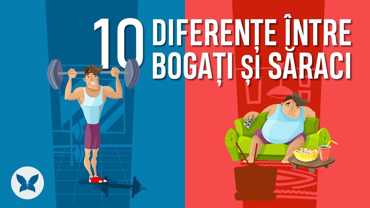 10 diferențe dintre bogați și săraci